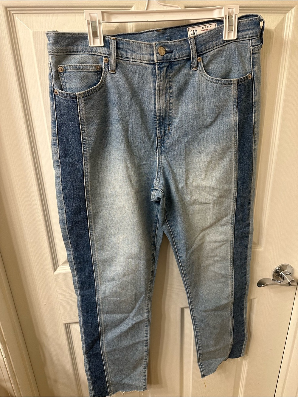 GAP Light Blue Vintage Slim High-Rise Jeans
